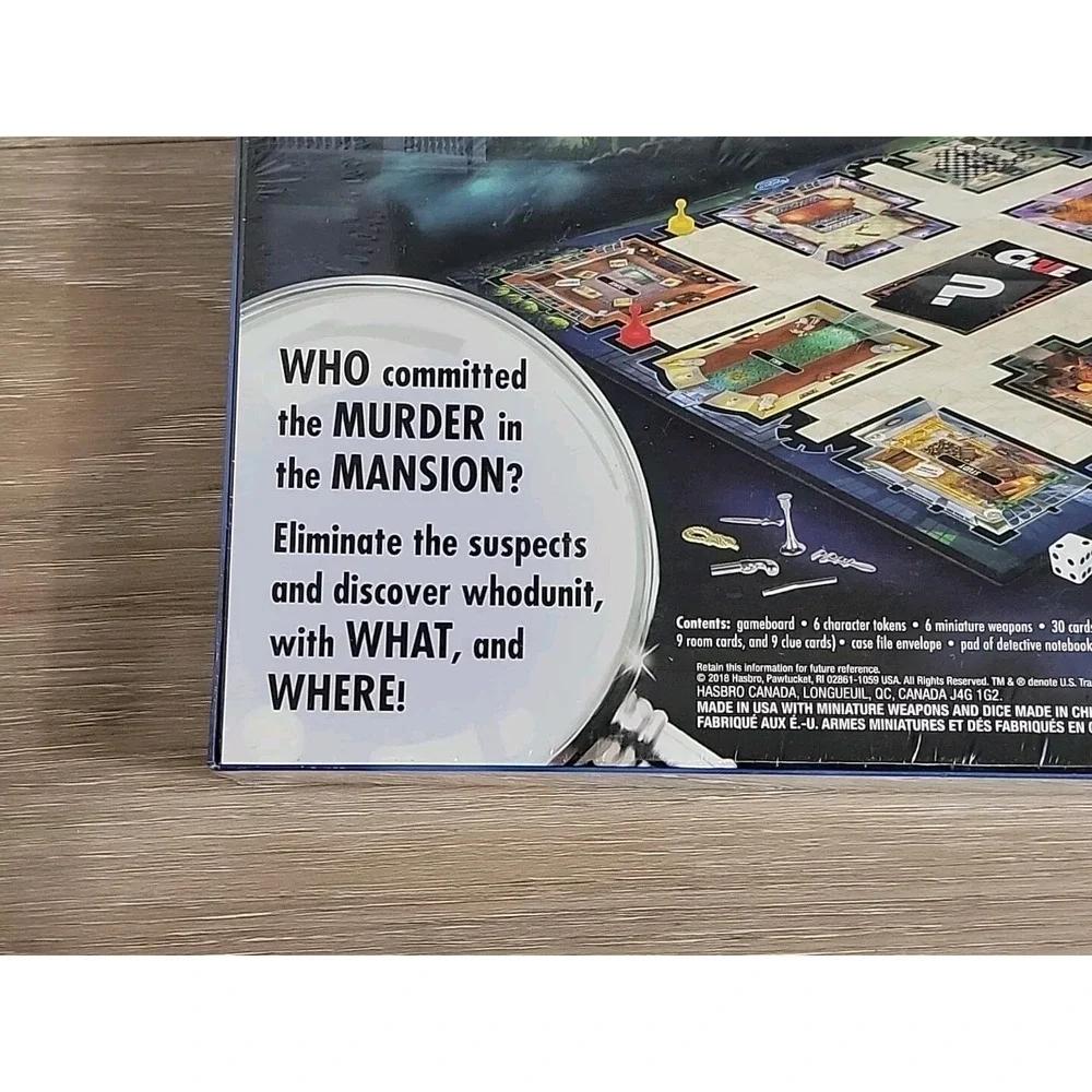 Hasbro Clue The Classic Mystery Board Game - A5826079‎
